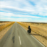 Patagonien Radfahre